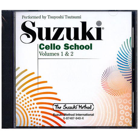 Suzuki Cello School Vol. 1 & 2 – CD 