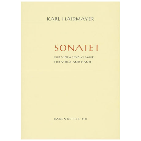 Haidmayer, K.: Violasonate Nr. 1 
