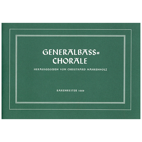 Generalbaß-Choräle 