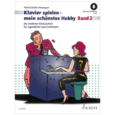 Heumann, H.-G.: Klavier spielen mein schönstes Hobby Band 2 (+Online Audio) 