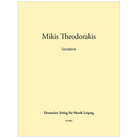Theodorakis, M.: Sonatine 