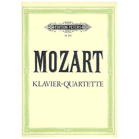 Mozart, W.A.: Klavierquartette g-moll KV 478, Es-Dur KV 493 