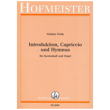 Fork, G.: Introduktion, Capriccio und Hymnus 