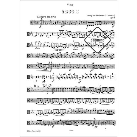 Beethoven, L. v.: Trios Op. 3, Op. 9; Serenaden Op. 8, Op. 25