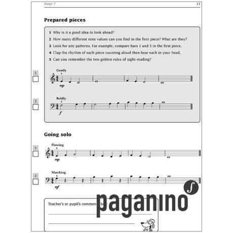 Improve Your Sight-Reading! Piano By Paul Harris Grade 1 To Grade 8 Advanced 1359005490 - View #8