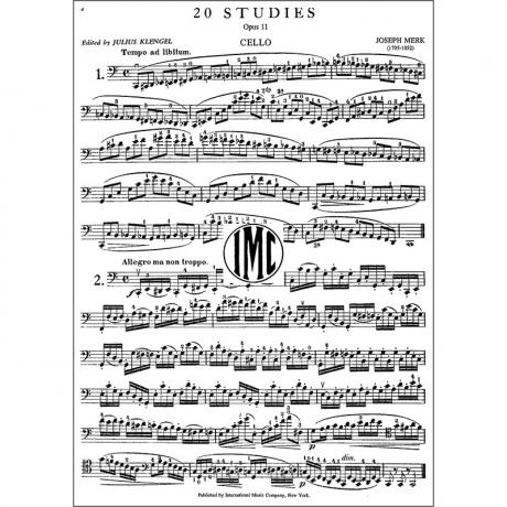in tegenstelling tot opgroeien hersenen Merk, J.: 20 Etüden Op. 11 - L-N - available at paganino.com