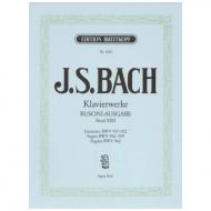 Bach, J. S.: Fantasien, Fugen, Fugato e-Moll 
