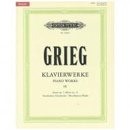 Grieg, E.: Verschiedene Kompositionen IV 