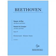 Beethoven, L. van: Violinsonate Nr. 9 A-Dur Op. 47 - Kreutzersonate 