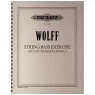 Wolff, Chr.: String bass exercise out of Bandiera Rossa 