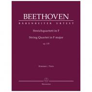 Beethoven, L. v.: Streichquartett F-Dur Op. 135 