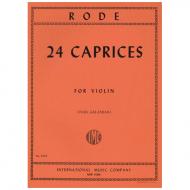 Rode, P.: 24 Capricen 