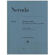Neruda, J. B. G.: Violinsonate a-Moll 