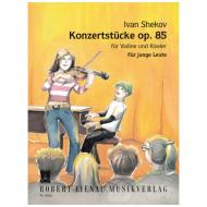 Shekov, I.: Konzertstücke Op. 85 – Für junge Leute 