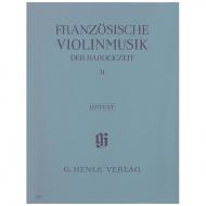 Französische Violinmusik der Barockzeit Band II 