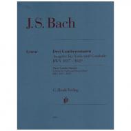 Bach, J. S.: 3 Violasonaten BWV 1027-1029 