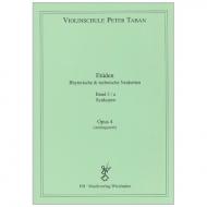 Taban, P.: Etüden Op. 4 – Rhythmische und technische Neuheiten Band 3a (Synkopen) 