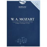 Mozart, W. A.: Violinkonzert Nr. 3 KV 216 G-Dur (+CD) 