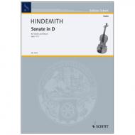 Hindemith, P.: Violinsonate Op. 11/2 D-Dur 
