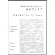 Mozart, W.A.: Serenade IV und V 