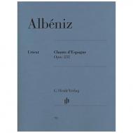 Albéniz, I.: Chants d´Espagne Op. 232 