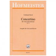 David, F.: Concertino für Viola und Orchester Op. 12 