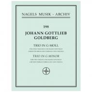 Goldberg, J. G.: Triosonate Nr. 5 g-Moll 