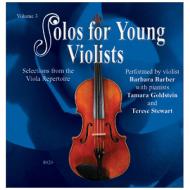 Solos for Young Violists Vol. 3 (CD) 