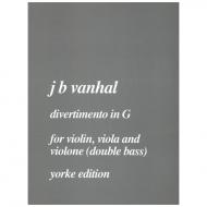 Vanhal, J. B.: Divertimento G-Dur 