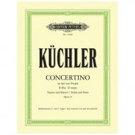 Küchler, F.: Concertino Op. 15 D-Dur im Stil von Vivaldi 