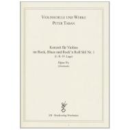 Taban, P.: Violinkonzert im Rock, Blues, Rock'n Roll Stil Nr. 1 Op. 9/c 