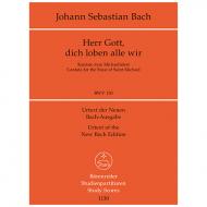 Bach, J. S.: Kantate BWV 130 »Herr Gott, dich loben alle wir« – Kantate zum Michaelisfest 