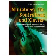 Deimling, F.-M.: Miniaturen – 20 progressiv geordnete Kontrabass-Stücke für das erste Zusammenspiel 