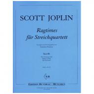 Joplin, S.: Ragtimes für Streichquartett Band 3 