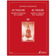 Crickboom, M.: Le Violon – Theorique et Pratique Vol. 3 