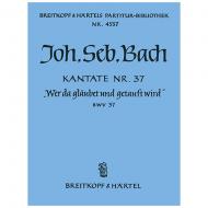 Bach, J. S.: Kantate BWV 37 »Wer da gläubet und getauft wird« 