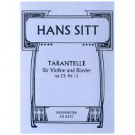 Sitt, H.: Tarantelle Op. 73/12 
