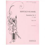 Hummel, B.: Violasonatine Op. 52b/2 