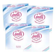 NEW CRYSTAL violin string SET by Corelli 