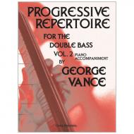 Vance, G.: Progressive Repertoire Band 2 – Klavierbegleitung 