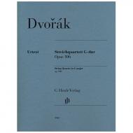 Dvořák, A.: Streichquartett Op. 106 G-Dur – Stimmen 