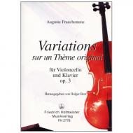 Franchomme, A.: Variations Op. 3 F-Dur 