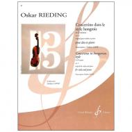 Rieding, O.: Concertino in ungarischer Weise Op. 21 d-Moll 