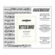 Dittersdorf: Konzert E-Dur für Kontrabass und Orchester (+CD) 