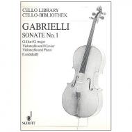 Gabrielli, D.: Sonate Nr. 1 G-Dur 