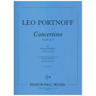 Portnoff, L.: Concertiono Op. 9 d-Moll 
