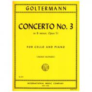 Goltermann, G.: Violoncellokonzert Nr. 3 Op. 51 h-moll 