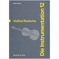 Die Instrumentation: Violine/Bratsche (H. Kunitz) 