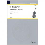 Hindemith, P.: 14 Leichte Stücke 