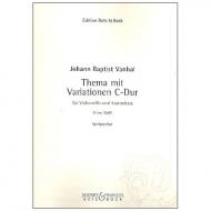 Vanhal, J. B.: Thema mit Variationen C-Dur 